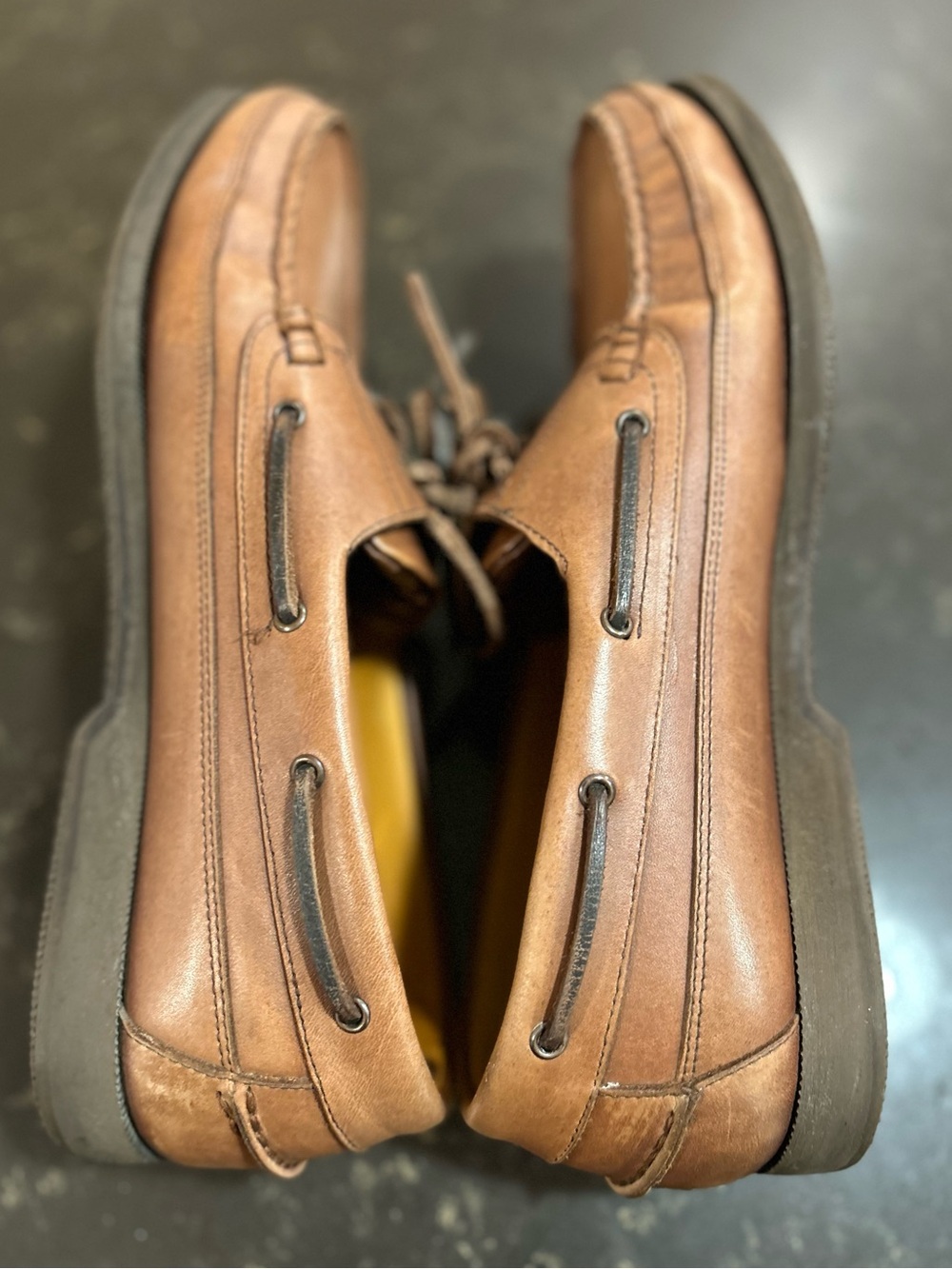 Mephisto Spinnaker Men’s Leather Boat Shoes